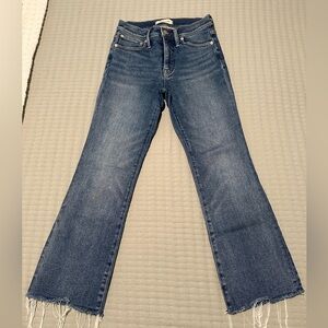Madewell “Cali Demi-Boot” Jeans in Fleetwood Wash Size 26